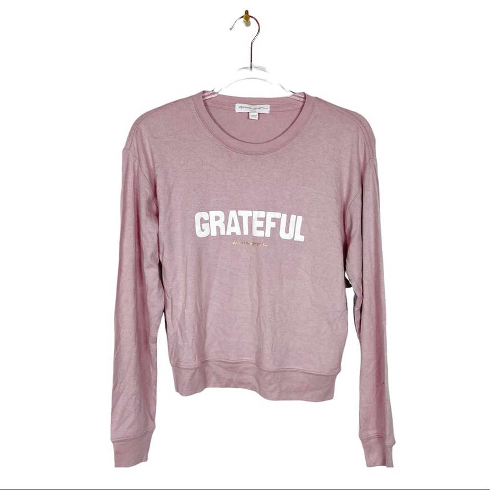 Spiritual Gangster Pink Grateful Sweater